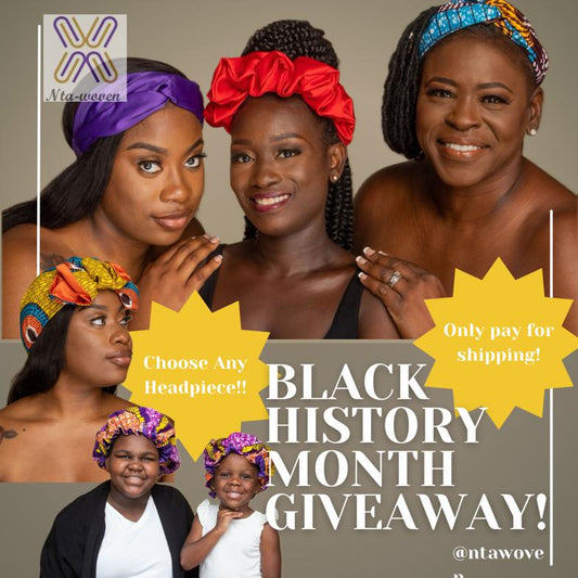 Nta-woven Black History Month Giveaway