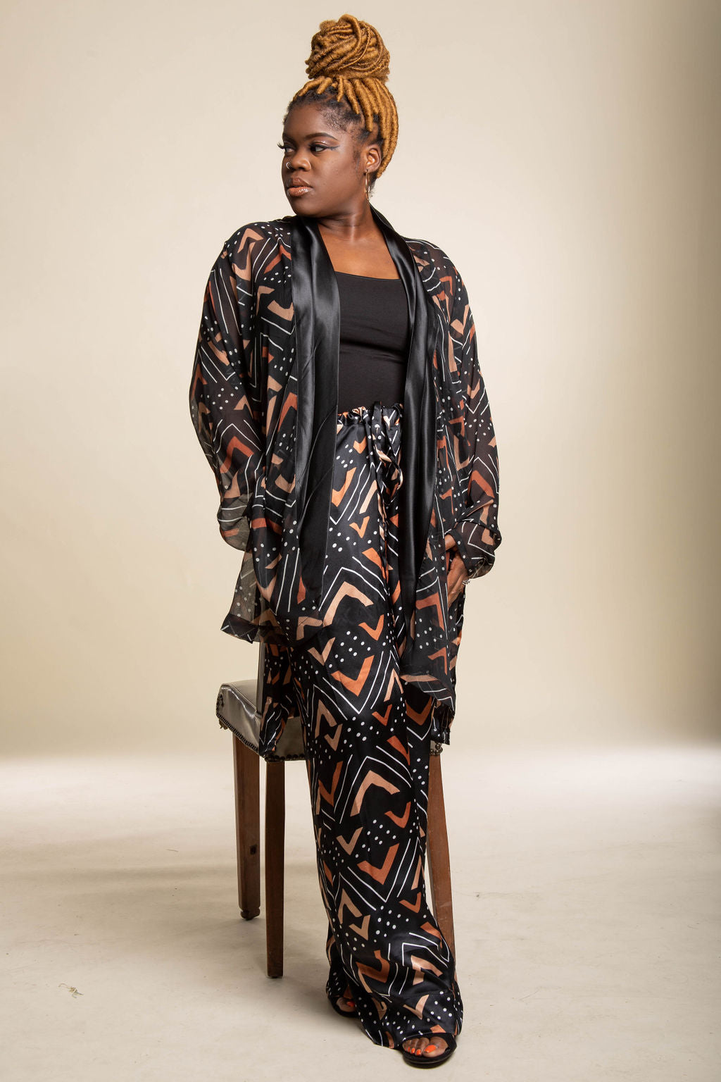 Silk Collection - Luxury Resort Kimono Set - Lux