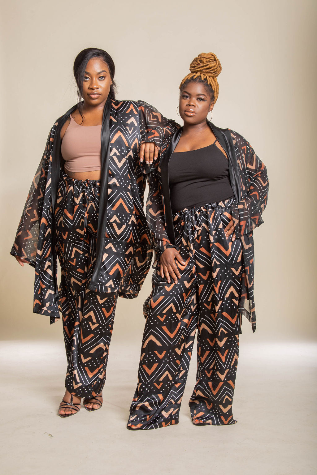 Silk Collection - Luxury Resort Kimono Set - Lux