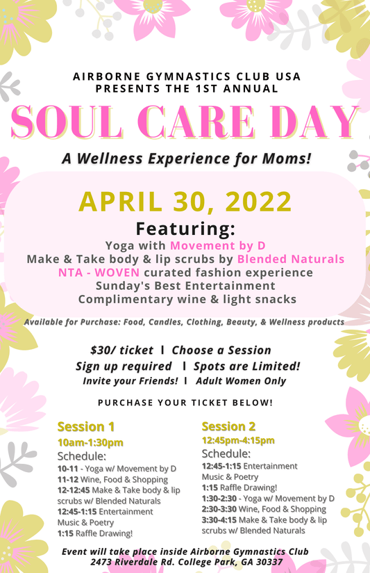 Soul Care Day: A Wellness Experience for Moms!