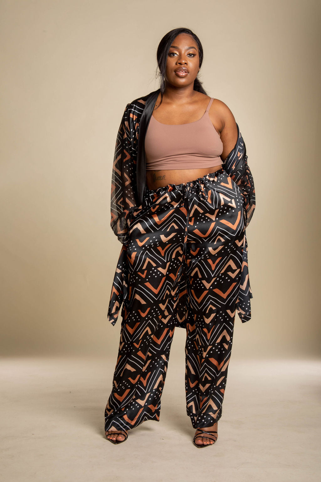 Silk Collection - Luxury Resort Kimono Set - Lux